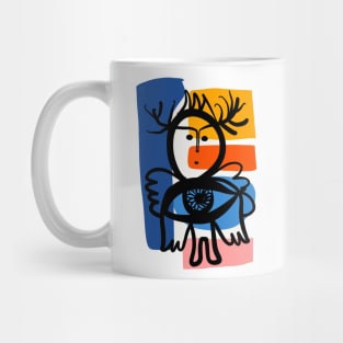 Bird Man Eye of Wisdom Mug